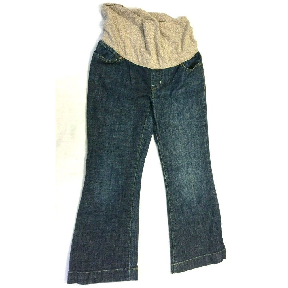 GAP MATERNITY STRETCH WOMENS JEANS PANTS SIZE 6